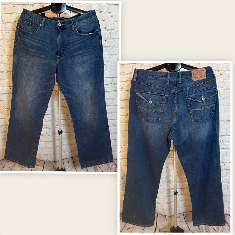 Lucky Brand Men's Relaxed Blue Jeans
